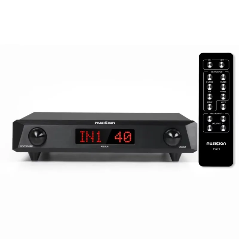 MUSICIAN AQUILA Pre-Amp Fully-Discrete Class-A Fully-Balanced CNC Sturdy &Durable with Remote Control