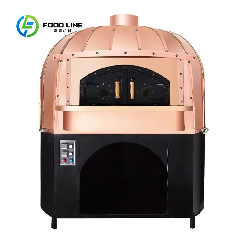 Customizable Features Large Neapolitan Italian Woodfired Brick Clay Outdoor Pizza Oven Electric Gas Wood for Bakery Restaurant