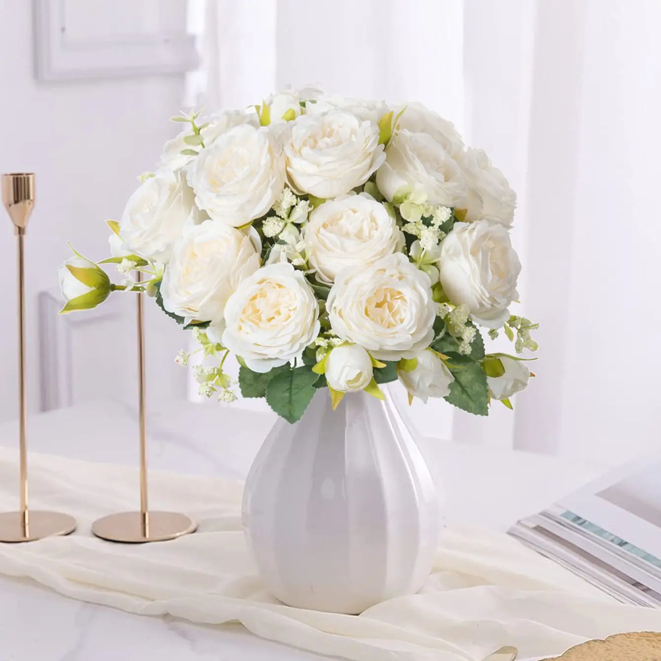 

Искусственные цветы: шелковые пионы для декора дома, комнаты, скрапбукинга, праздничных гирлянд, свадебных букетов. Хит продаж.