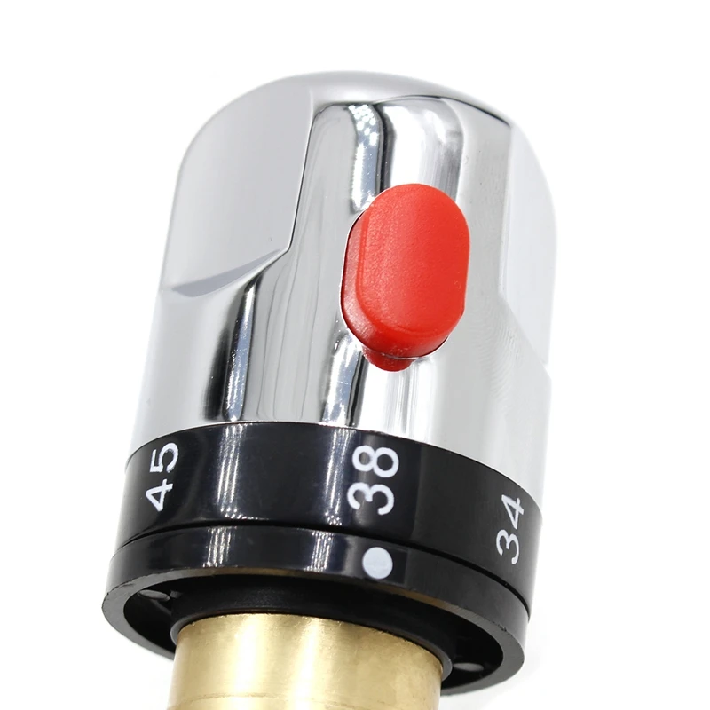 0.05-1Mpa Bathroom Thermostatic Faucet Thermostatic Mixer Thermostatic Faucet Thermostatic Mixer Pipe Valve In Domestic Bathroom