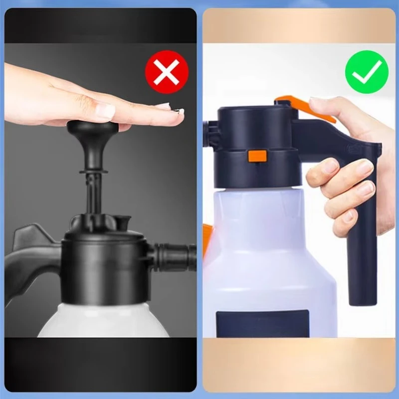 Car Detailing Spray Nozzle Gun with 2L Electric Snow Foam Sprayer Bottle for Auto Cleaning view 5
