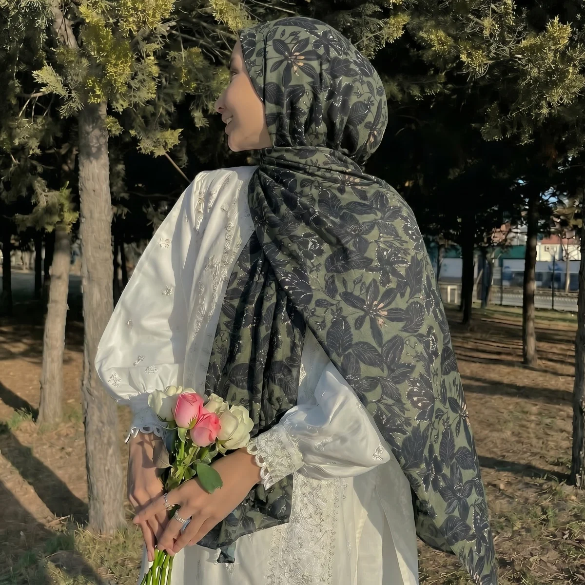 Scarf Luxury Cotton Muslim Hij - Lighting Decor Outdoor ulasan dan harga