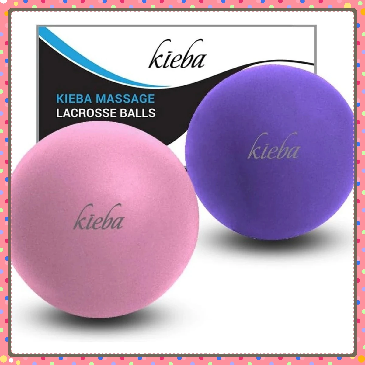 

Набор двухцветных терапевтических шариков, сине-красные массажные инструменты для йоги для облегчения боли в мышцах, снятие триггерной точки для спины и ног