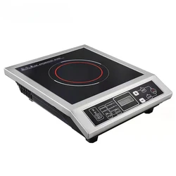 Household Induction Cooker Electric Stove 3500W Electromagnetic Oven Button Control Heating Plate Waterproof Cooking Machine