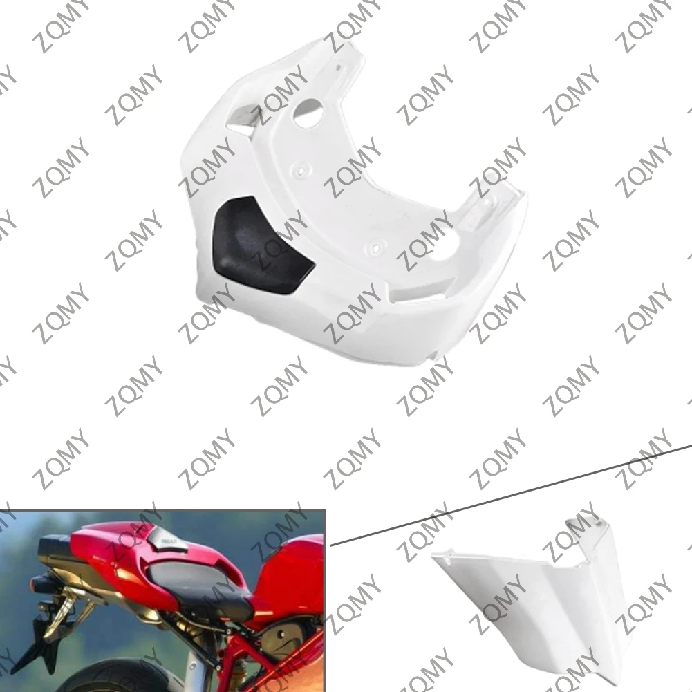 

Motorcycle Tail Rear Fairing Cover Bodykits For Ducati 999 749 2003 2004 Injection Mold ABS Plastic Unpainted White