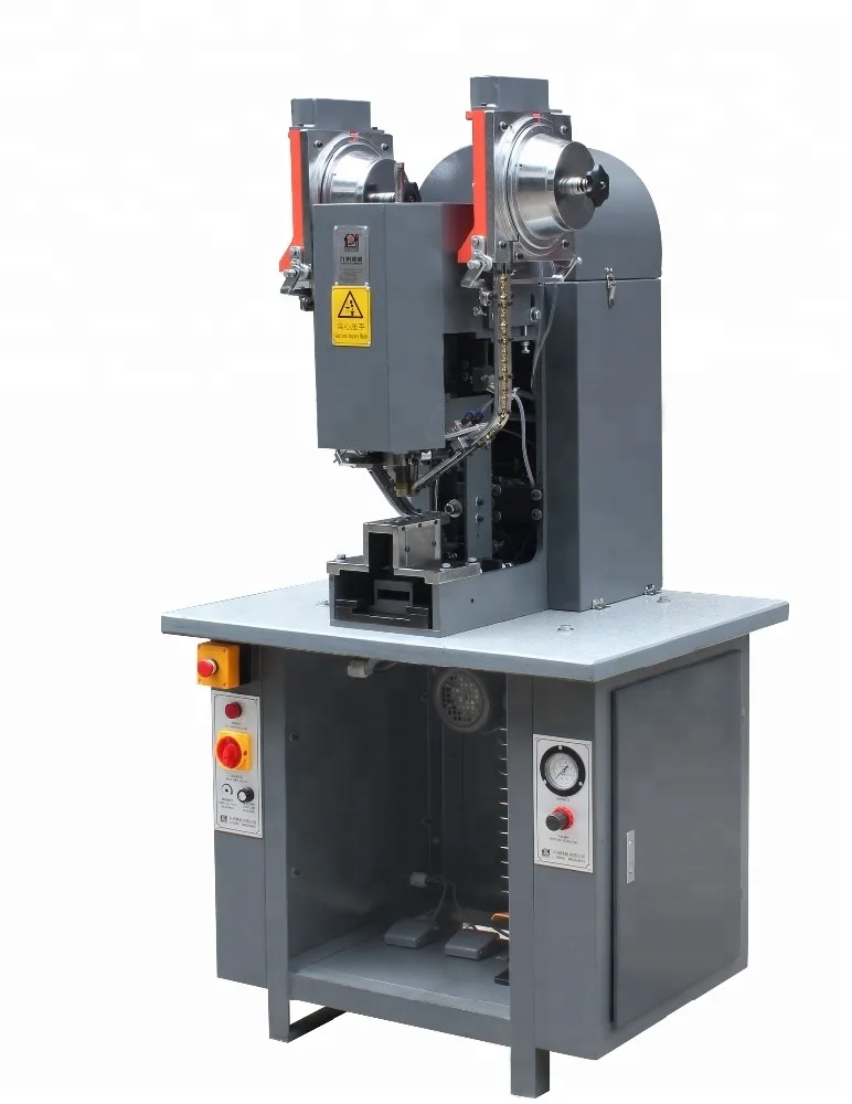New 989GPQ Full-Automatic High-Efficiency Punching & Eyelet Machine for Making Shoes and Tarpaulin Industries