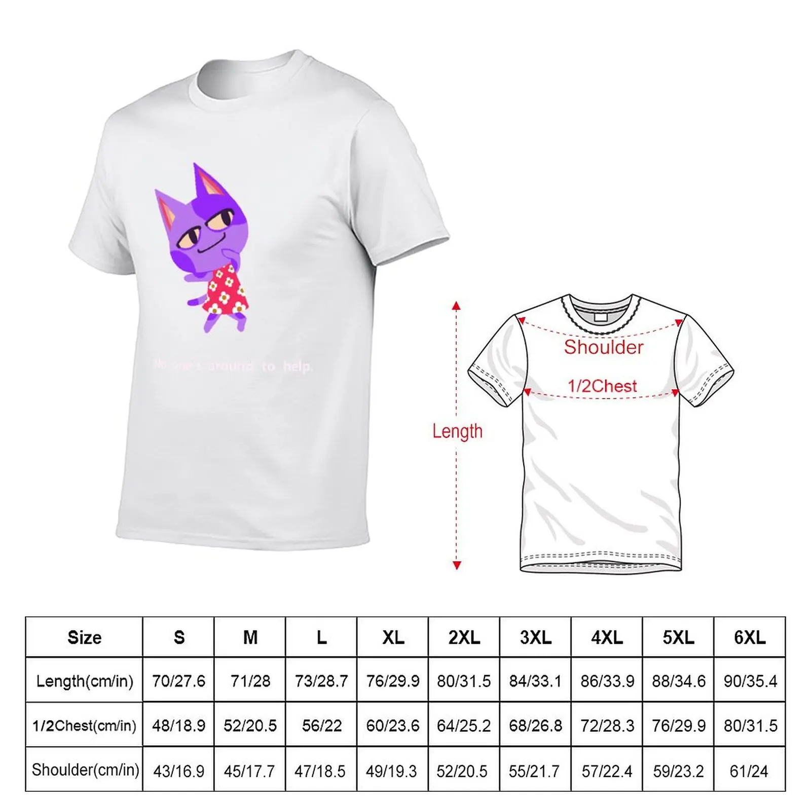no ones around to help T-Shirt t shirt man casual black cotton t-shirt plain for man package T-Shirt