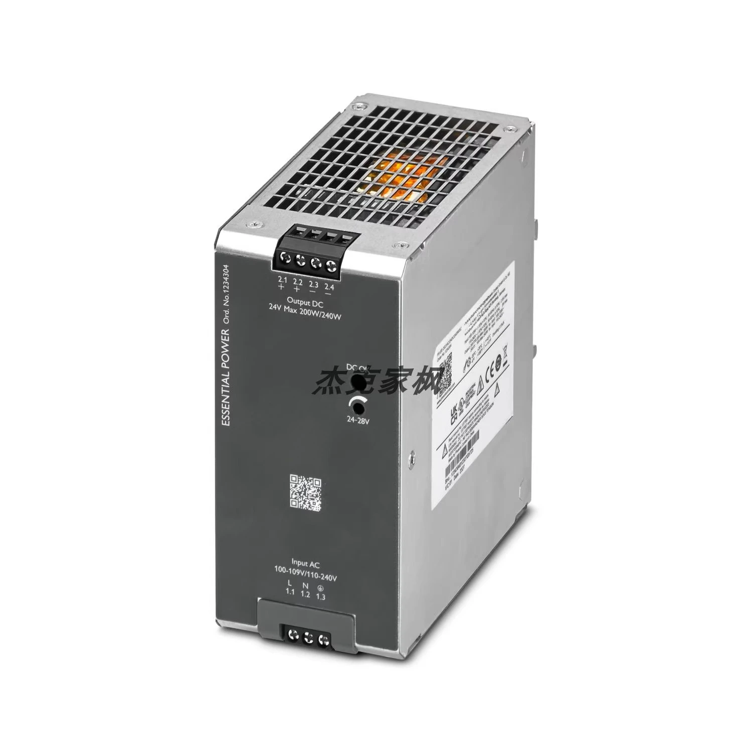 1234304 PS-EE-2G/1AC/24DC/240W/SC Rail Mounting Screw, Primary Switch-ing Power Supply