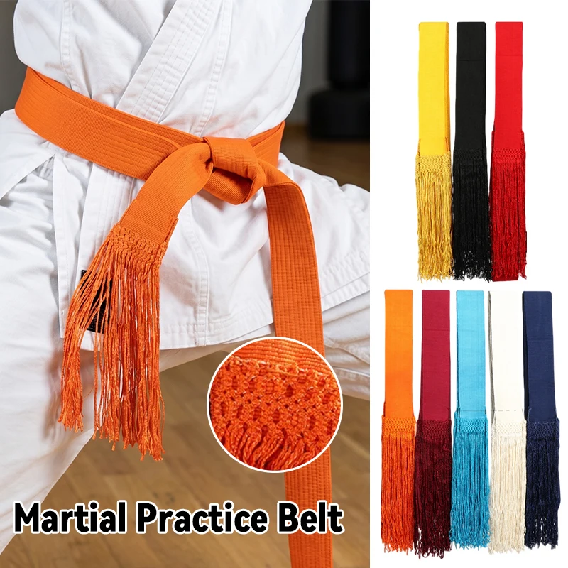 

Kung Fu Belt Tai Chi Waistband Silk Satin Martial Arts Sash for Wushu Training Taiji Practice Chinese Opera Dance Performance