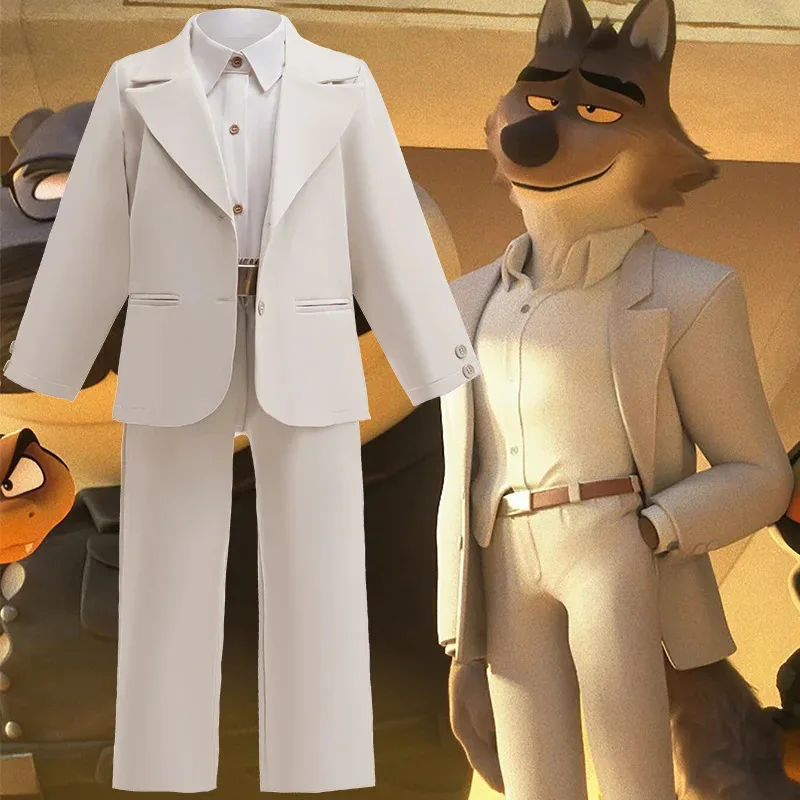 

Alliance Bad Guys Mr. Wolf, сценический костюм для косплея, новогодний костюм, костюмы для выступлений goi/6