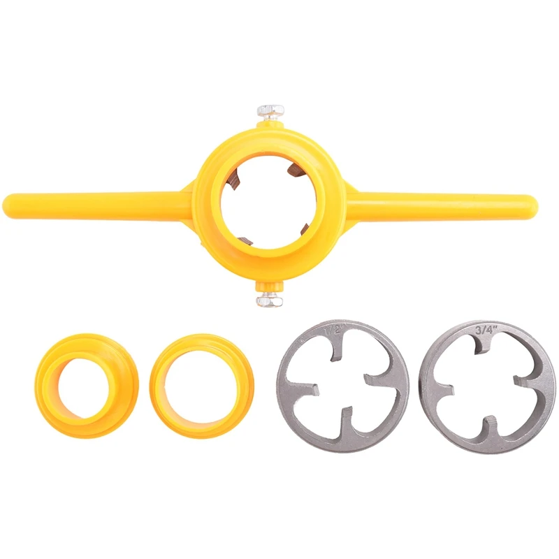 1 قطعة الأنابيب البلاستيكية الموضوع يموت عدة ، من أنابيب المياه يموت الأنابيب البلاستيكية يموت الحنفية وجع مجموعة ، أنبوب PVC عراف السباكة أداة دائم