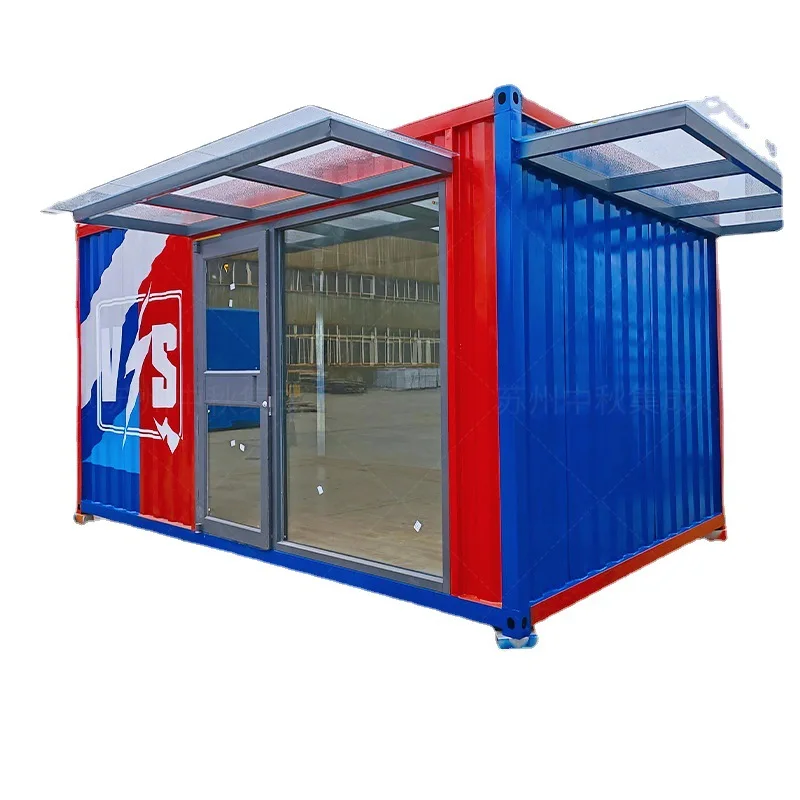 Internet Celebrity Commercial Blocks, Container Shops, Convenience Stores, Canteens, Squares, Mobile Unmanned Supermarkets, Kios