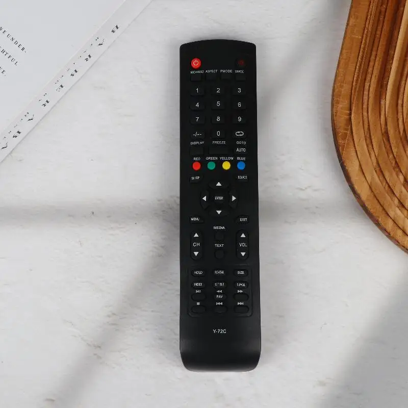 Remote Control for Smart TV Y-72C Replacement 1Pcs Compact Size Strong Signal for Office or Home