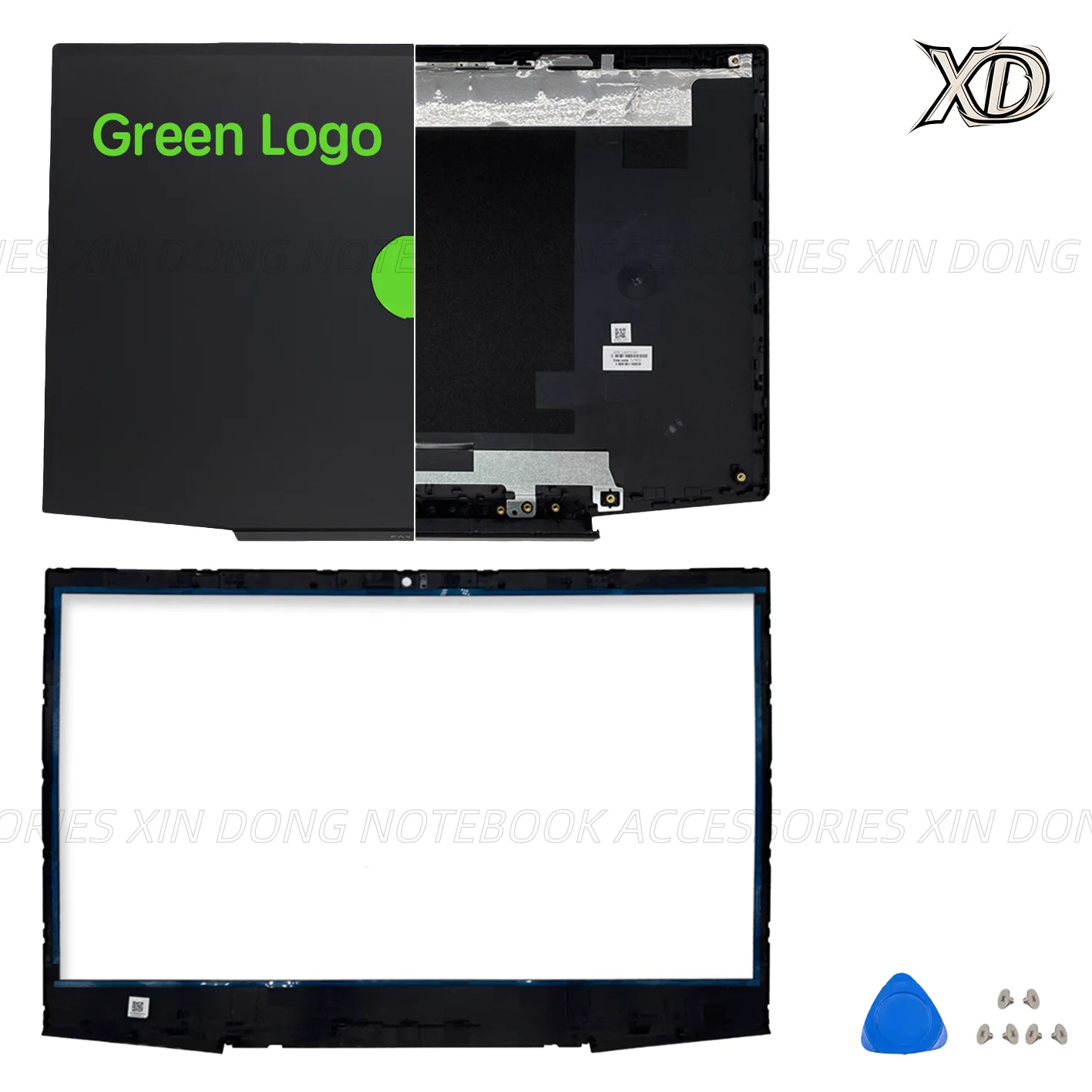 Laptop Housing Case For Pavilion Gaming 15-CX 15T-CX TPN-C133 15-cx0056wm LCD Back Cover / Front Bezel / Hinges Replacement
