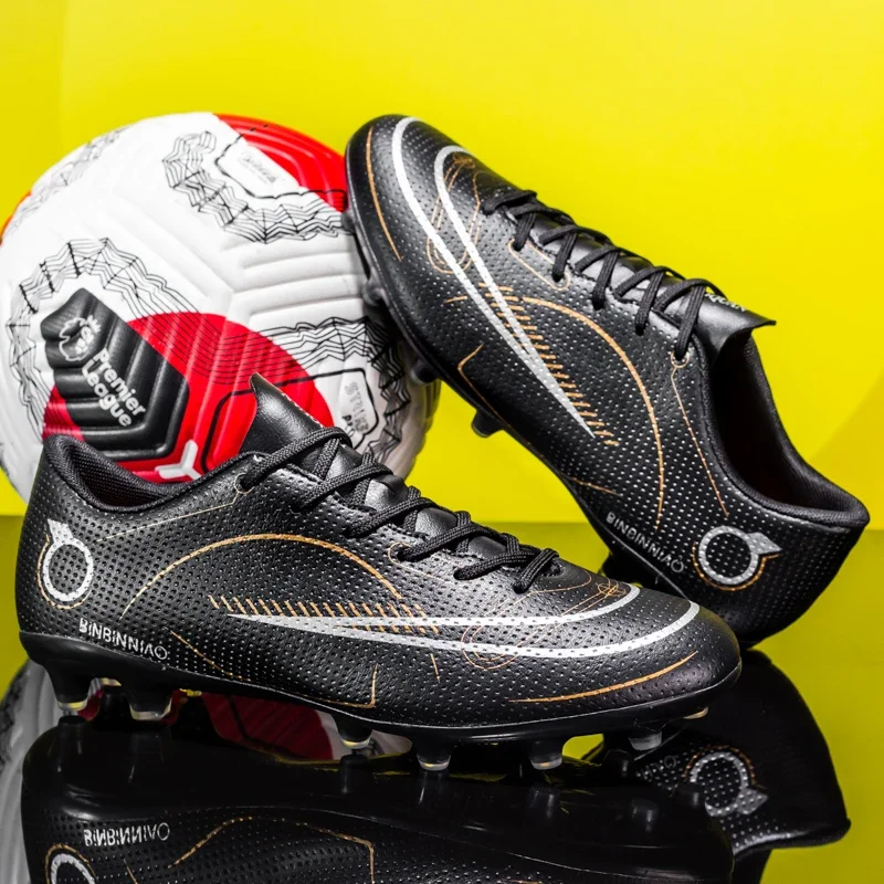 

Men Football Boots TF/FG Society Original Indoor Low Cut Professional Soccer Shoes Unisex Football Shoes Ultralight Sport Wear