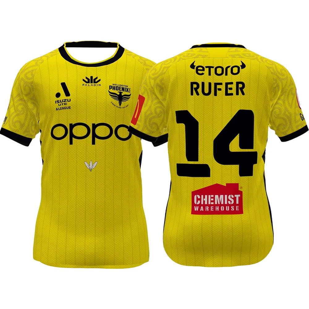 

24/25 New Zealand Football Training Jerseys Sports Jerseys Must-have Jerseys For Fans Wellington 3D Printed Jerseys