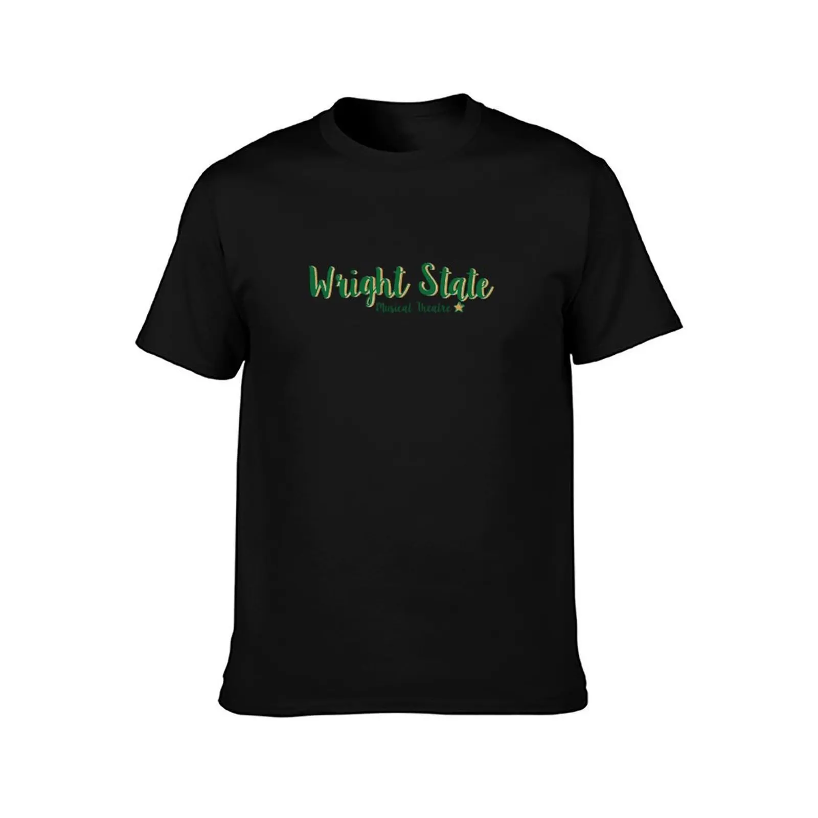 Wright State Musical Theatre T-Shirt Plus Size Basic Short Sleeve Top T-Shirt