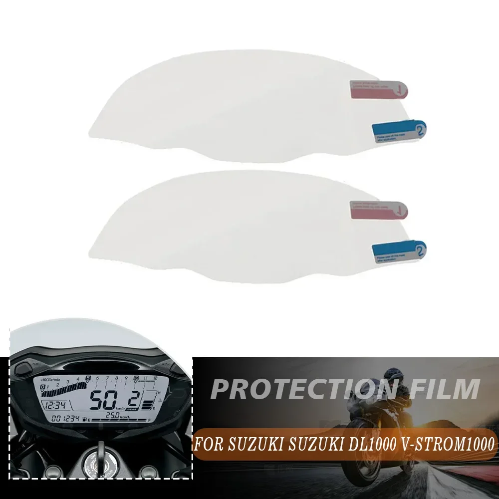 

Dashboard Cluster Scratch Speedometer Screen Protector Film For SUZUKI DL1000 V-STROM1000 SV650 GSX-S750 GSX-S1000 2016-2021