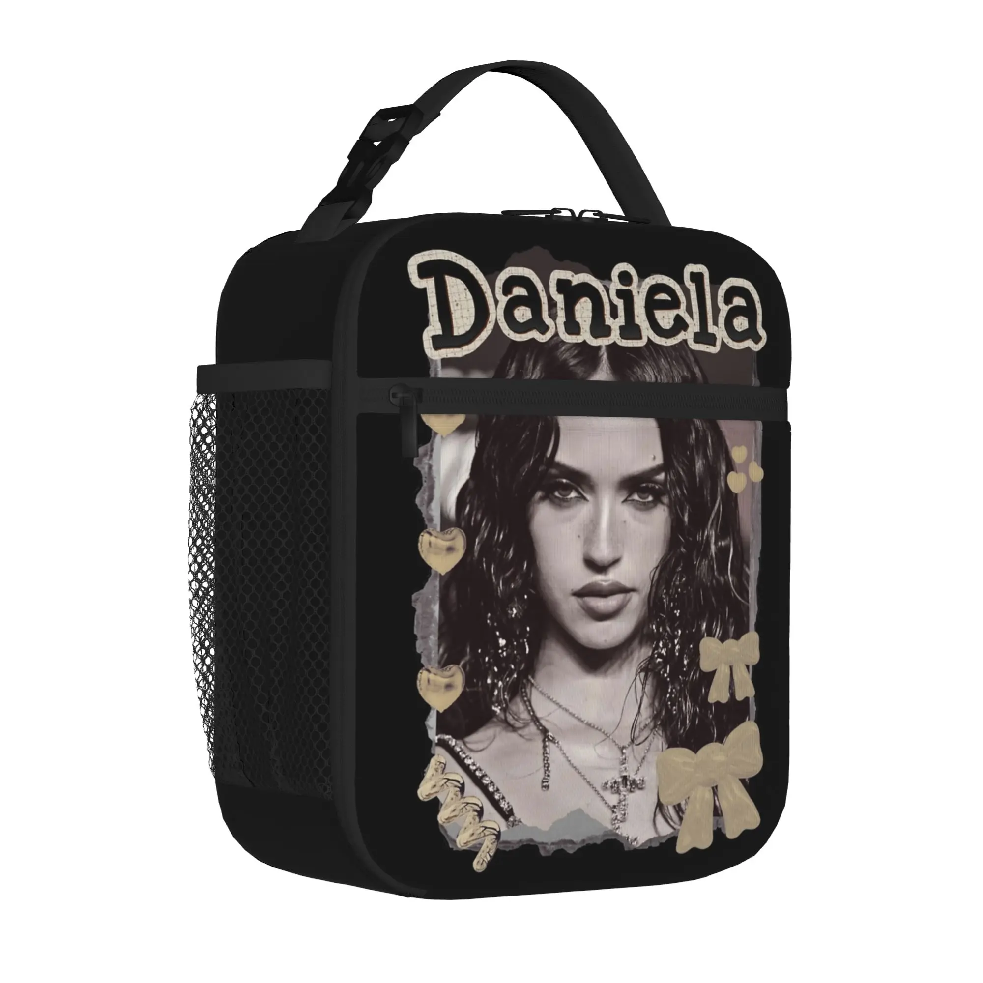 Daniela Katseyes Kpop Girl Group Thermal Insulated Lunch Bag for Travel  Portable Food Container Bags Cooler Thermal Lunch Boxes