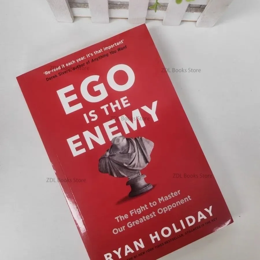 EGO IS THE ENEMY Ryan 홀리데이 페이퍼백 소설, 뉴욕 타임스 베스트셀러 책, #1