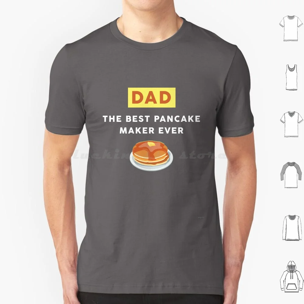 Футболка «Папа The Best Pancake Maker Ever», большой размер, 100% хлопок, папа, забавный отец, мама, Рождество, семья, День отца, друг, юмор