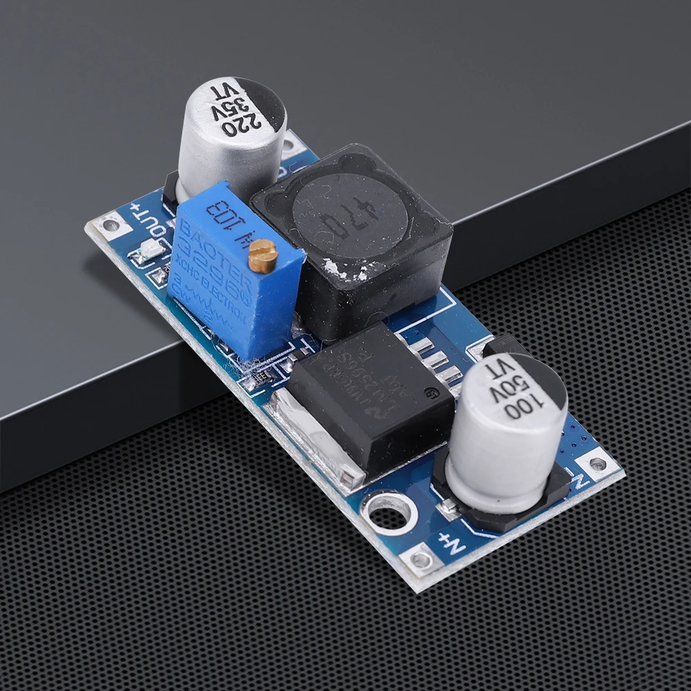 100-1pcs LM2596S DC-DC Step-Down Power Supply Module 3A Adjustable Step-Down Module LM2596 Voltage Regulator 3.2V-46V