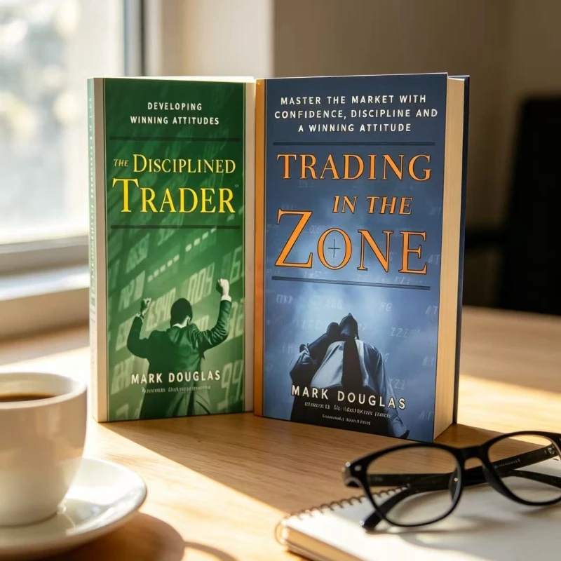 Mark Douglas Trading in The Zone and The Disciplined Trader Book Paperback in English