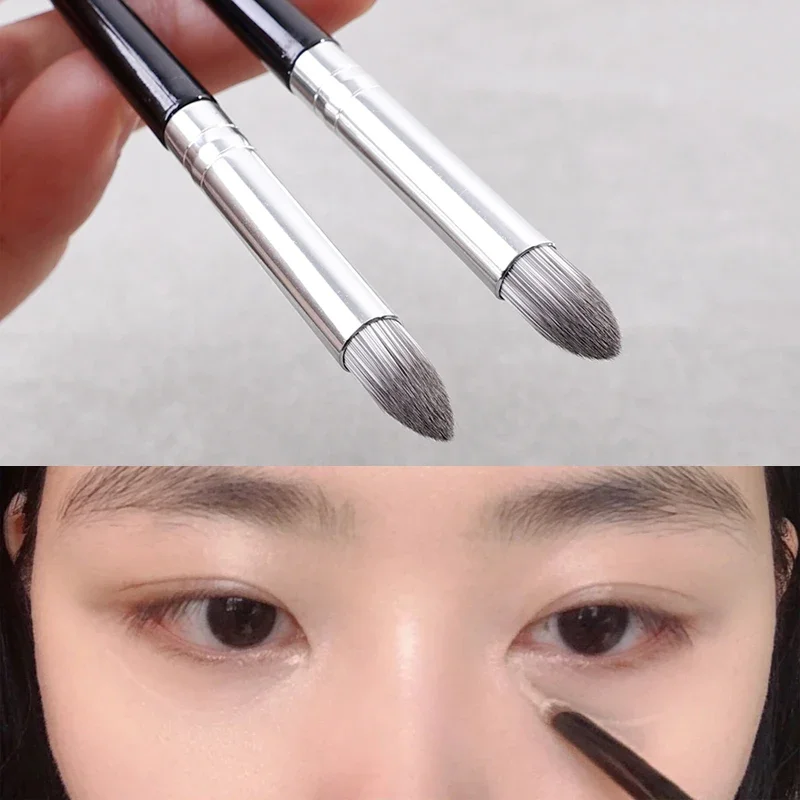 1PCS Tapered Concealer Makeup Brushes Dark Circles Eyeliner Tear Ditch Conceal Foundation Brushes Soft Head Fine Makeup Tools