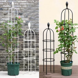 1Set Climbing Plant Trellis Garden Support Cages For Flowers Plants Support Frame Trellis Climbing DIY Flower Vines Pot Stand