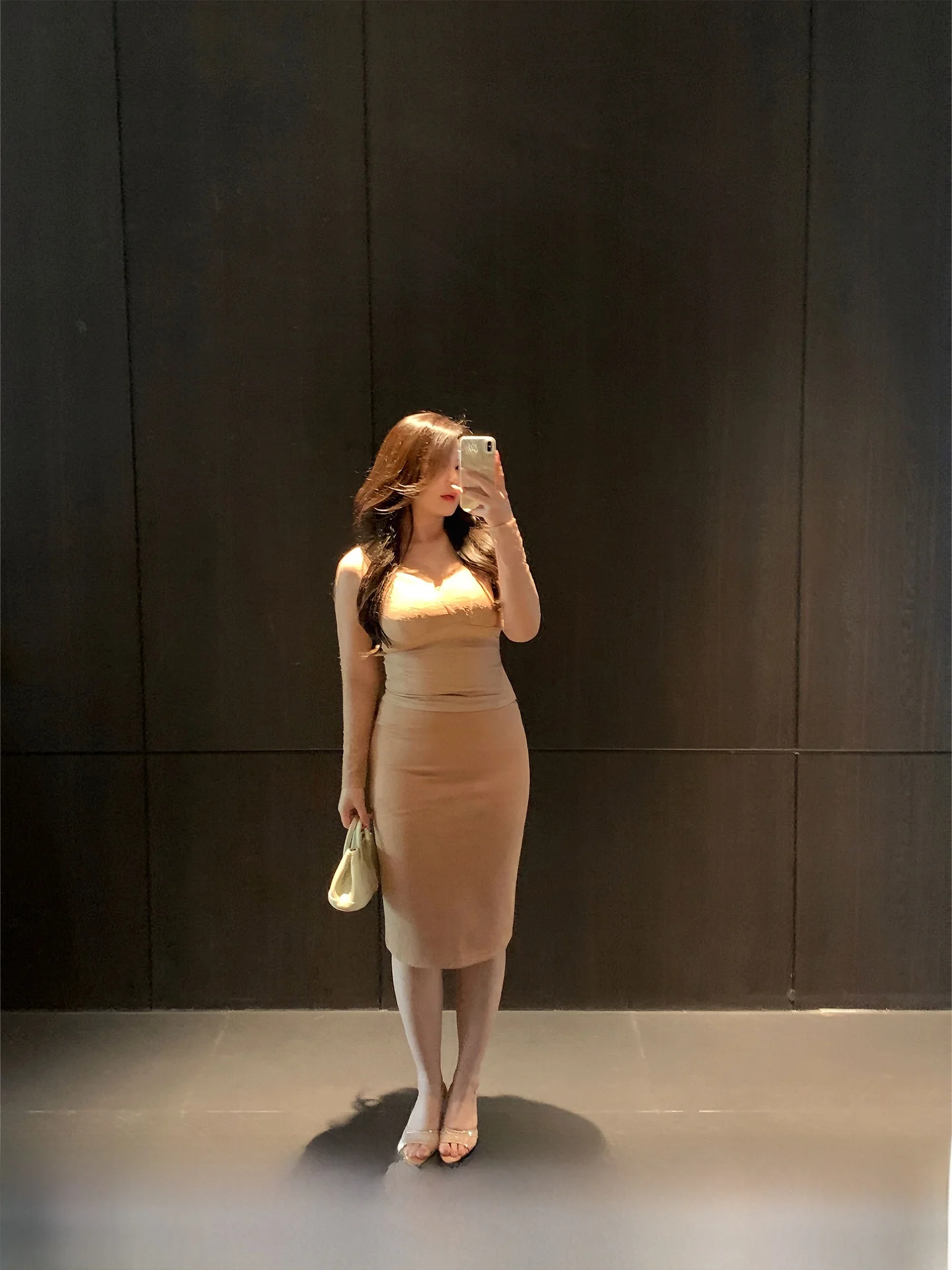 

Юбка миди большого размера Mole, осенняя новинка, в корейском стиле, с высокой талией, расклешенная, для полных женщин