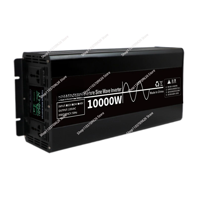 Car Inverter 4000W 5000W Pure Sine Wave Inverter Power DC 12V To AC 220V Voltage 50HZ Converter Solar for Home Outdoor RV