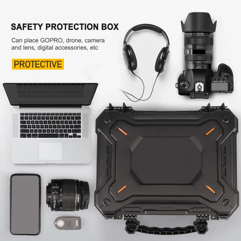 Estuche estanco de carcasa dura impermeable con espuma acolchada - imagen 2