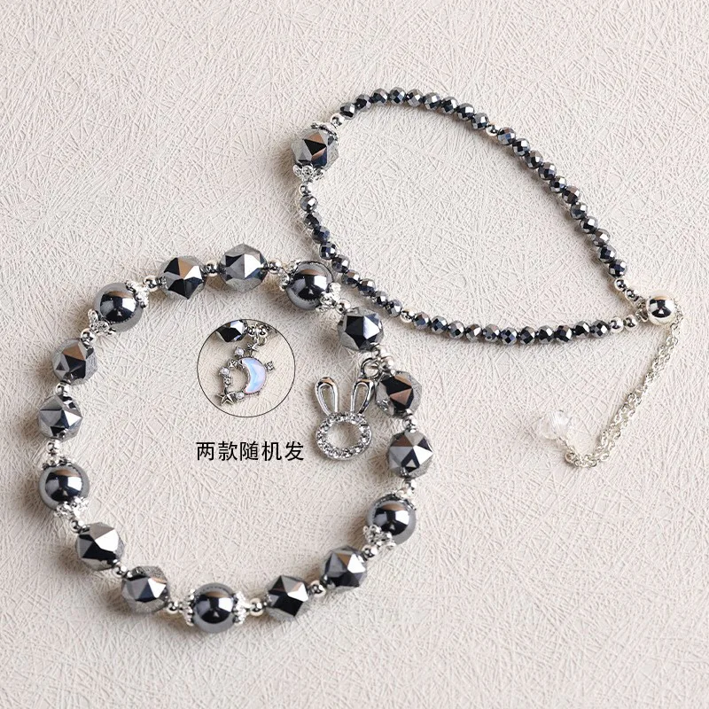 Natural rabbit suit too silica crystalline silicon stone cut bracelet women girlfriend ornaments