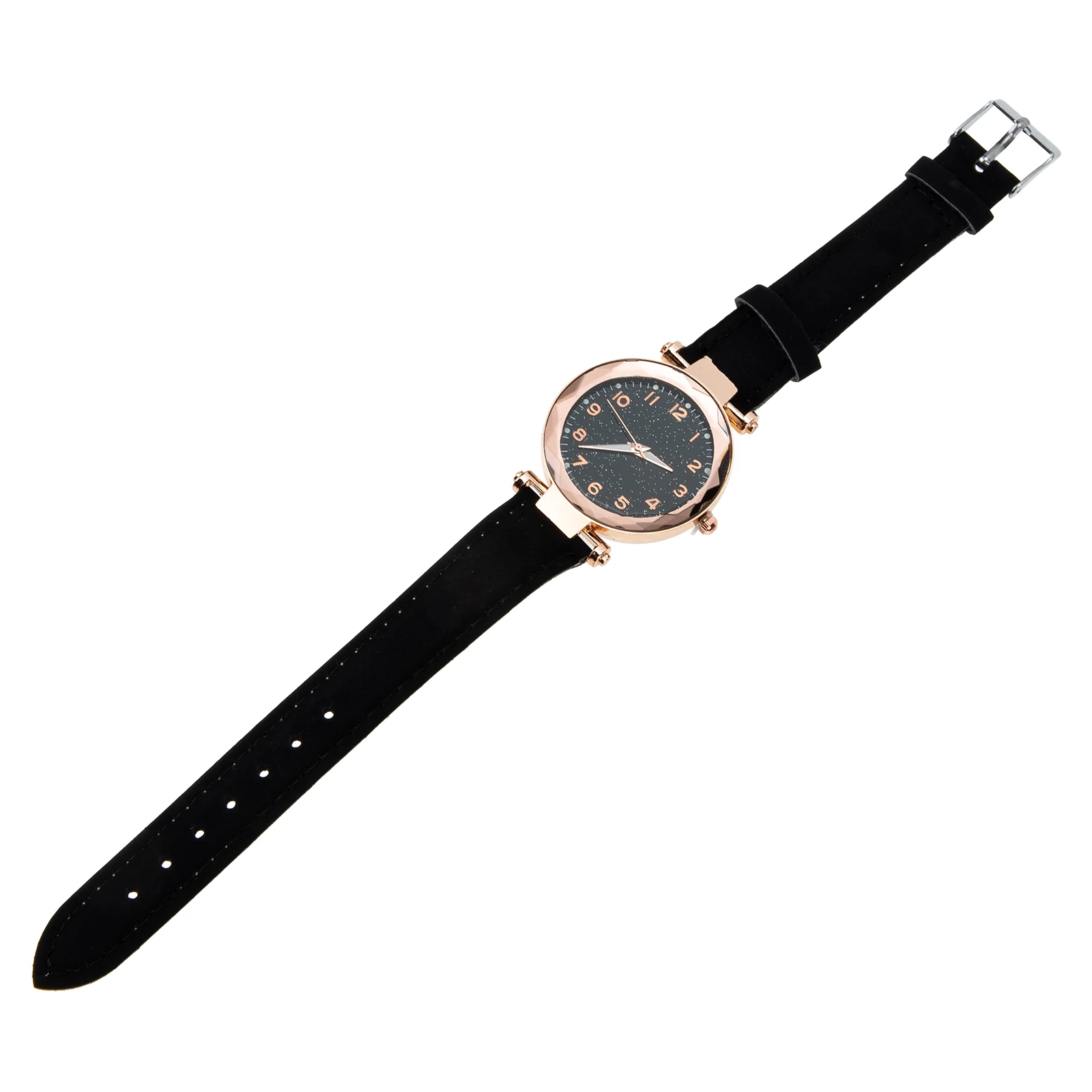 Luxury Sand Texture Strap Quartz Watch For Women Exquisite Adjustable Comfortable Design Fashion Accessory Gift Daily Party