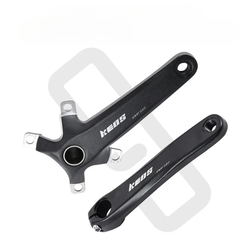 KEOS Highway crank high-strength aluminum alloy bicycle crank 165mm/170mm Left and right cranks