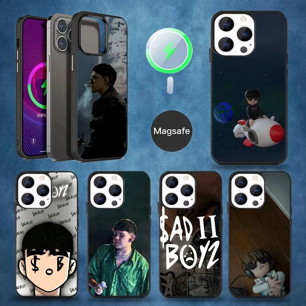 

Singer J-Junior H Sad Boyz Phone Case For iPhone 16,15,14,13,12,11,Pro,Max,Plus,Mini,Magsafe,Magnetic Wireless Charging Case