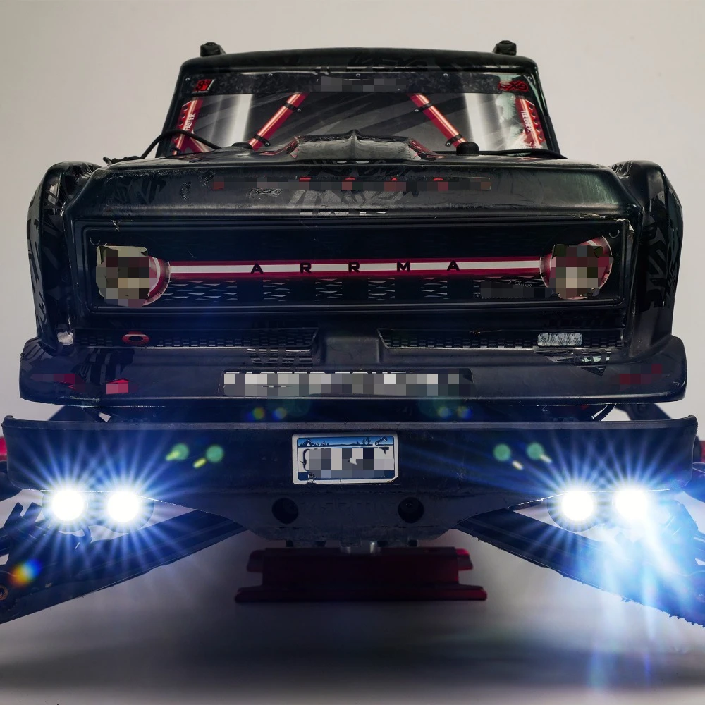 RC LED Front Rear Light Kit Customized Accessory 1/5 For ARRMA Outcast Simulation Lamp Replacement Hobby RC Truck Spare Parts