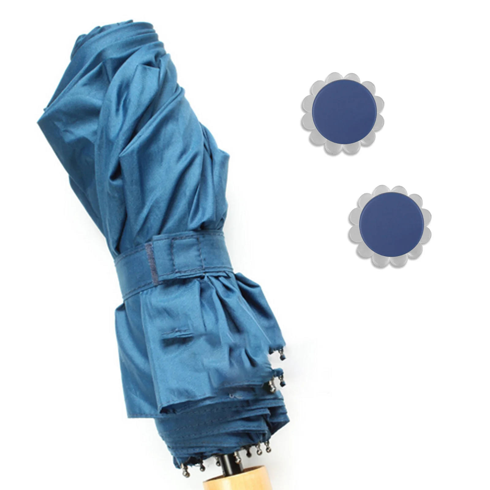 

2 Sets Cap Accessories Replacement Screw End Cover For Folding Rain Umbrella Tip Protector Plastic Umbrella Tops Cover Repair