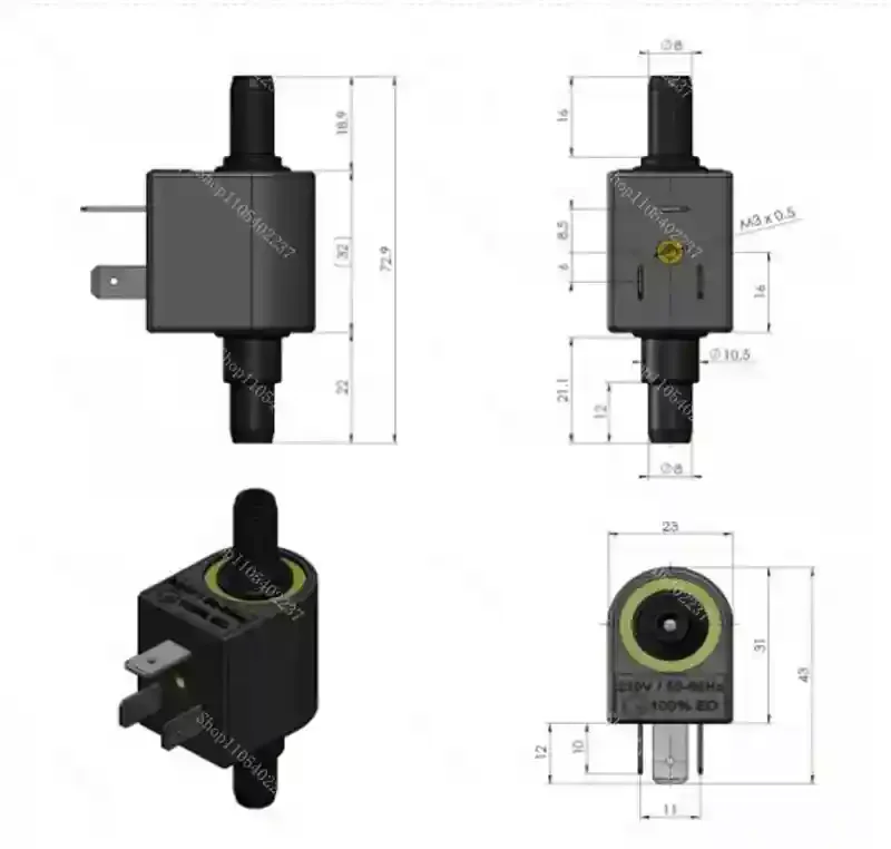 EMS 10-E/0 EMS10-E 0 Gotec Electromagnetic Pump 1 Piece