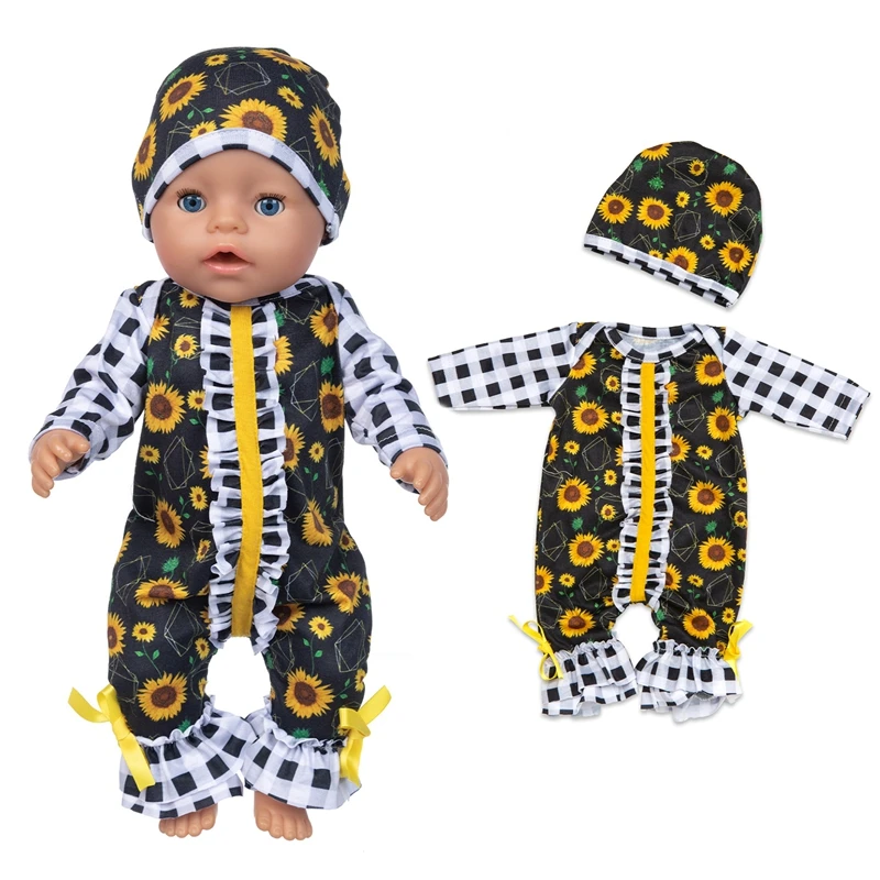 Baby Doll Boy Clothes 43 Cm Reborn Baby Doll Suit Children Girl Gifts Toys Wear