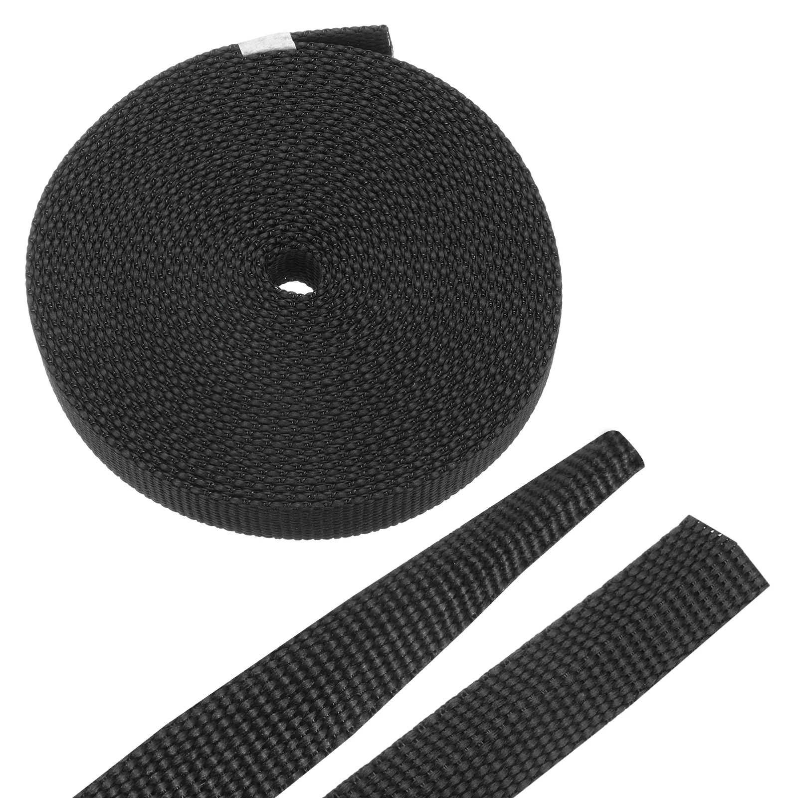 1Pc 1-18m Braided Cable Sleeves Heat Shrinkable Fabric Sleeving Black 2:1 Ratio Heat Shrinkable Cord Protector for Harness Cable