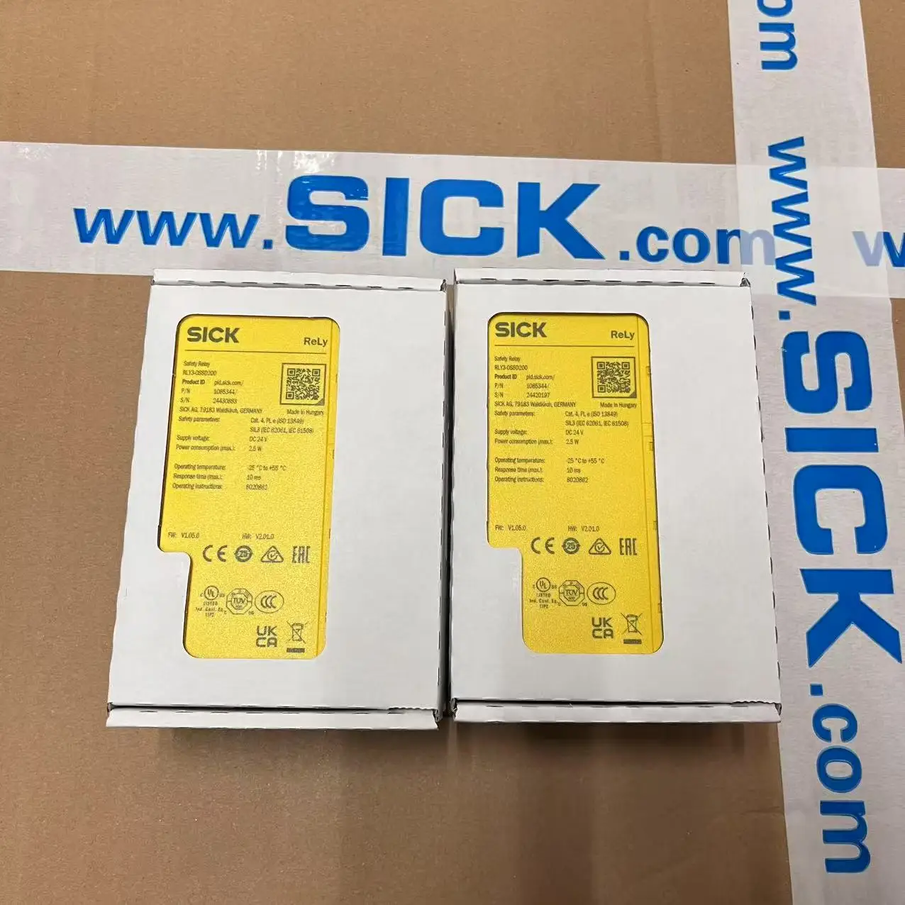 

SICK Brand Original RLY3-OSSD200 Order Number 1085344 Sensor New In Stock Safety Relays Industrial Automation