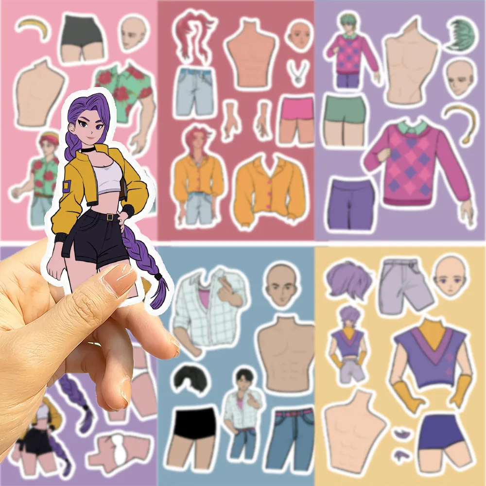 8 Witch Hunter Group Stickers - Decorative for Craft Albums, DIY Decor & Stationery BulingBulingStickers Store