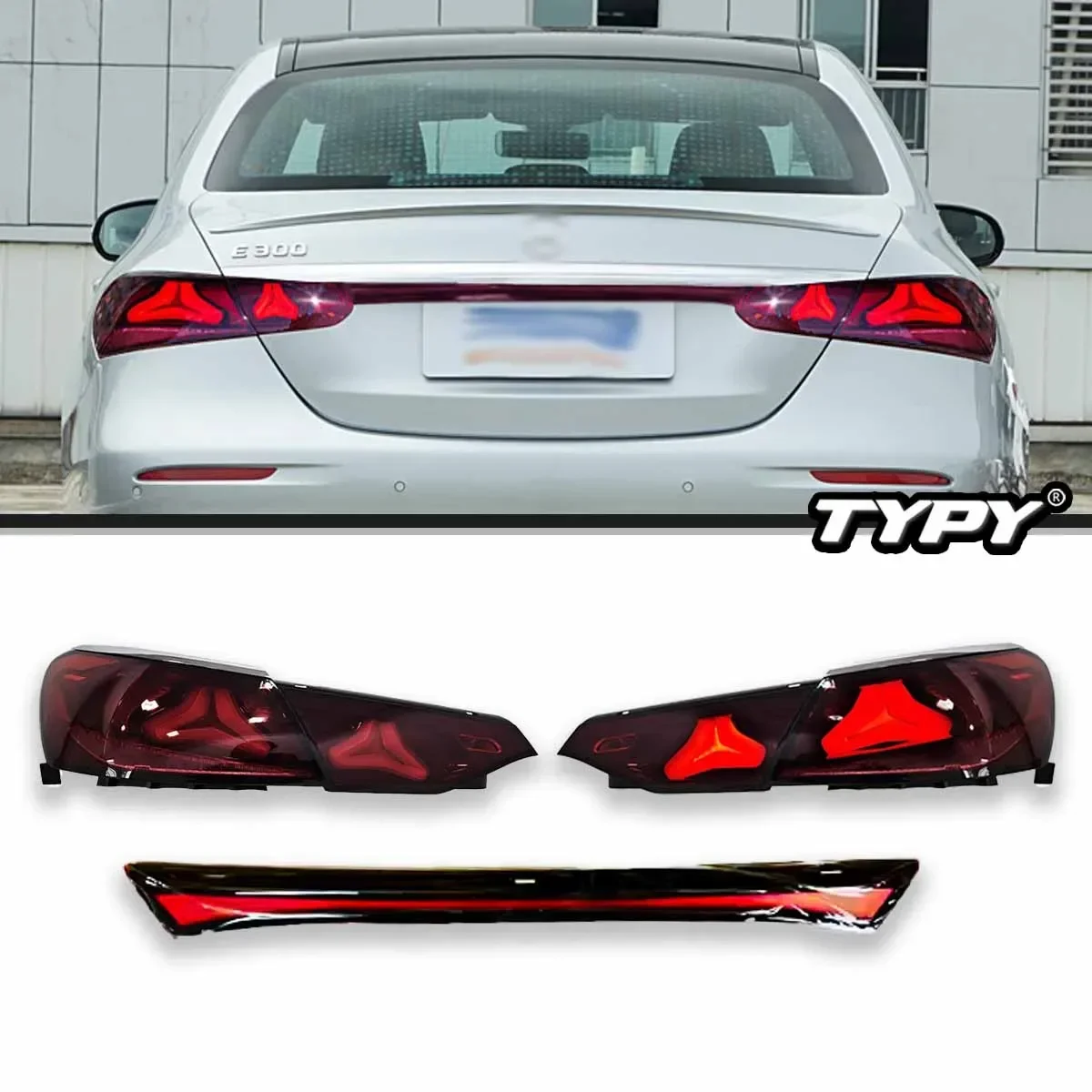 

TYPY Car Lights For Benz E Class W213 Taillight LED Projetor Tail Lamp Daytime Running Light Automotive Accessories 2021-2023