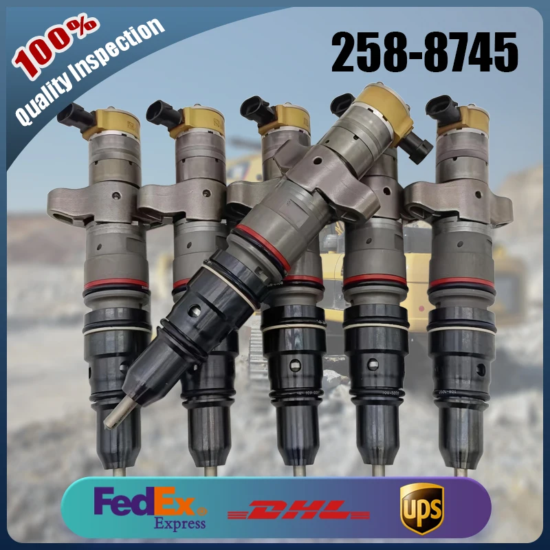 

High Quality Common Rail Injector 258-8745 Engineering Machinery Engine Parts 2588745 for Caterpillar C7 C9 330D 336D Excavator