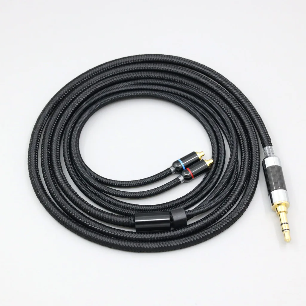 6.5mm XLR 4.4mm Super Soft Headphone Nylon OFC Cable For AKG N5005 N30 N40 MMCX Earphone LN007542