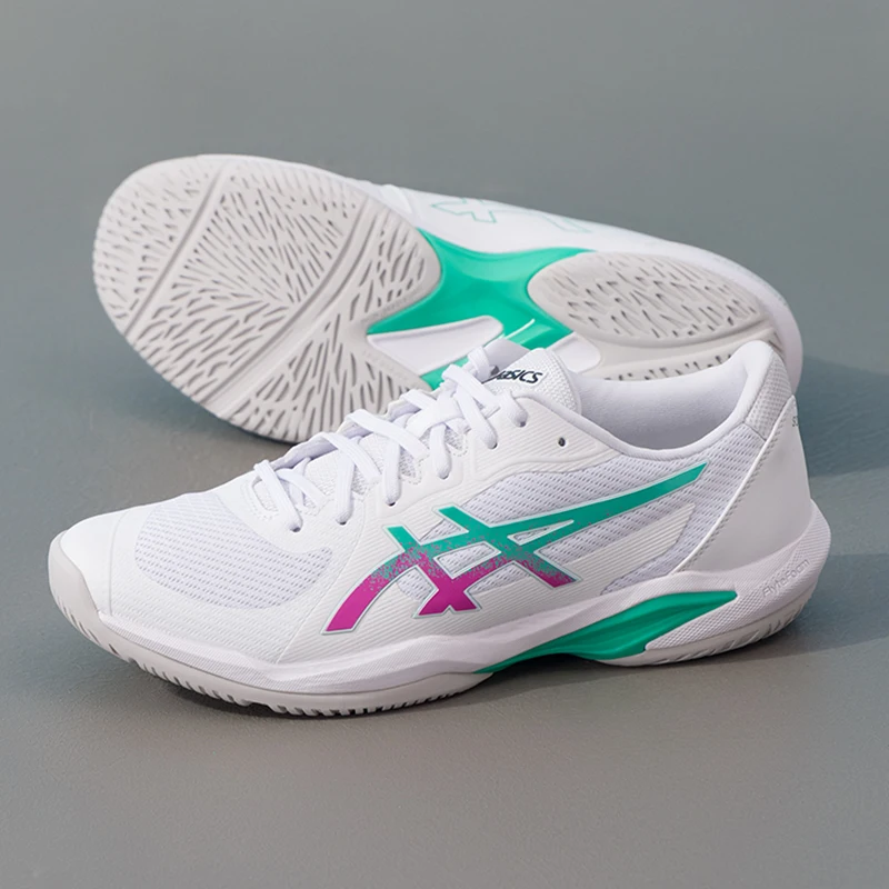 Zapatillas Deportivas Asics para Hombre, Modelo Solution Swift FF 2, para Entrenamiento de Tenis, Competición y Uso Casual, 1041A466-104