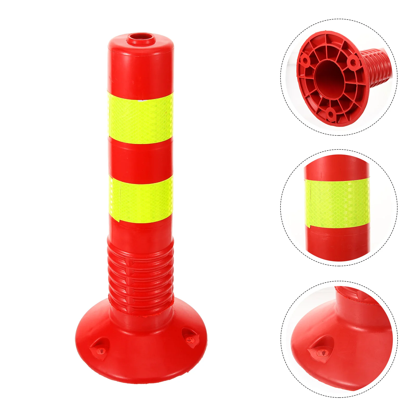 Colonna di avviso di sicurezza ad alta resistenza Barriera antiurto Isolamento stradale Design del palo Sicurezza della guardia del vialetto