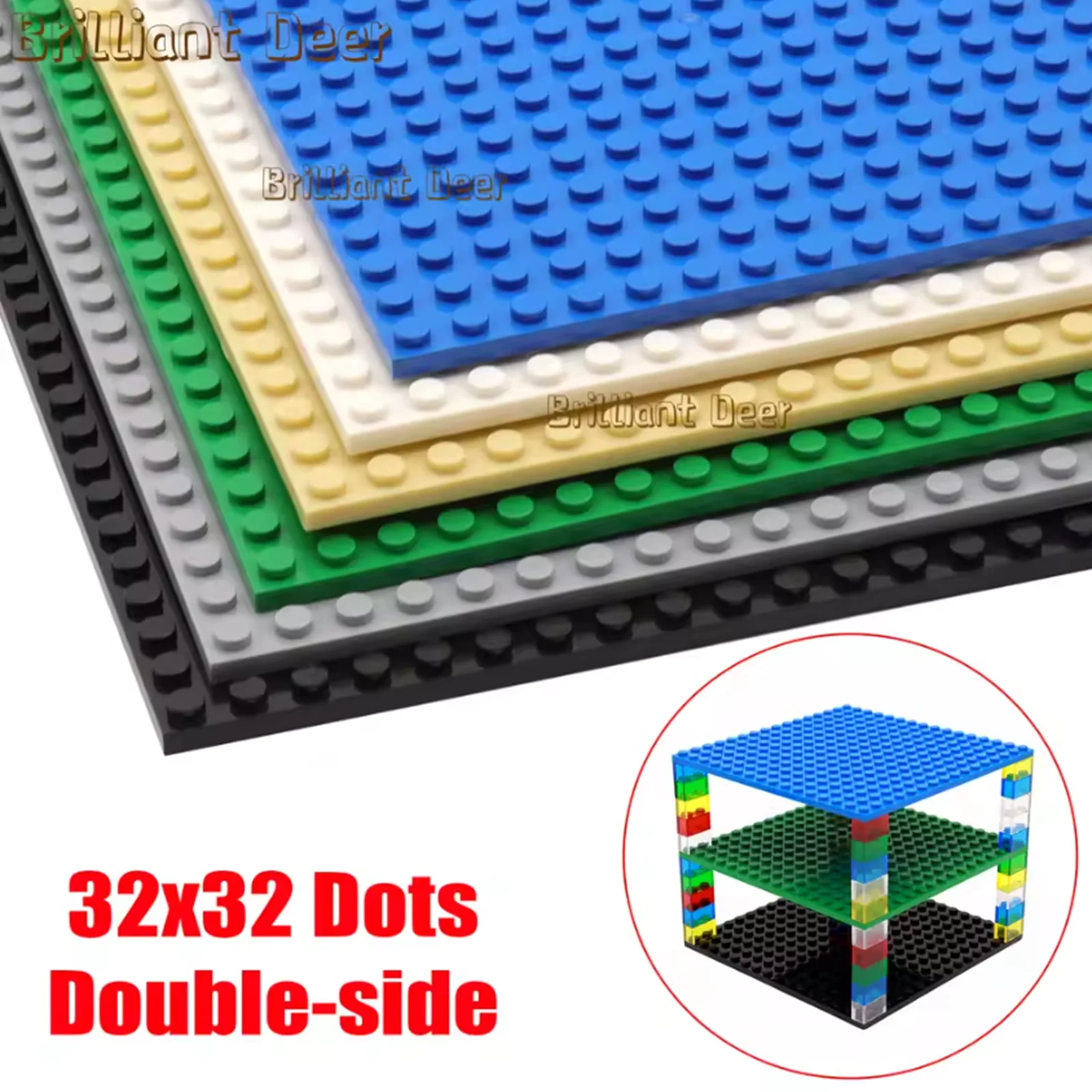 20 Stück 3958 Kleine Grundplatte 6x6 Punkte Moc Kreative DIY Bausteine Ziegel zum Zusammenbauen Konstruktionsspielzeug für Hobbyisten – Detail 19