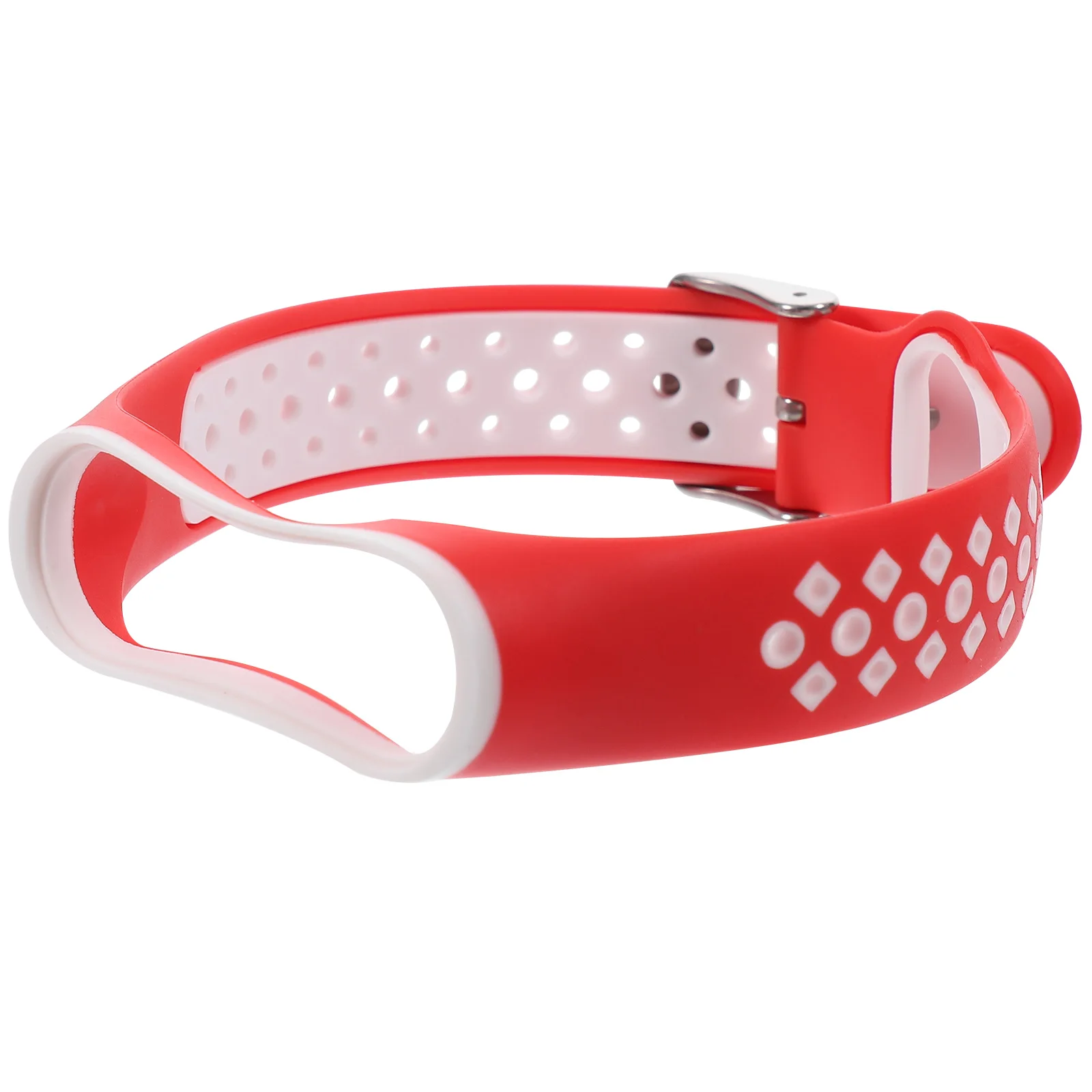 

Silicone Watch B Replacement Wristb Unisex Two tone Adjustable Strap Durable Comfortable Practical Use Everyday Accessories